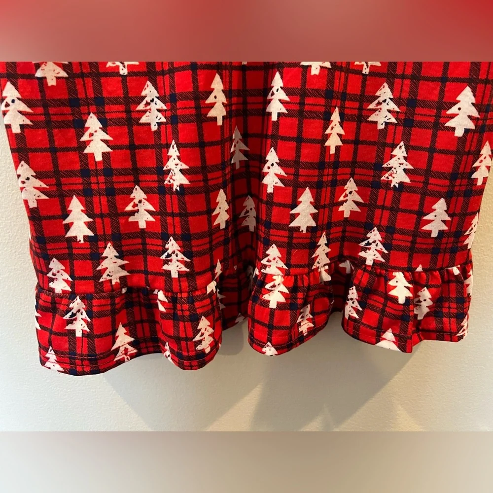 Imagine Sleepwear Christmas winter‎ long sleeve nightgown kids girls XL plaid